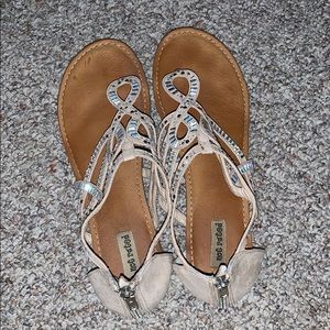 Nude Sandals